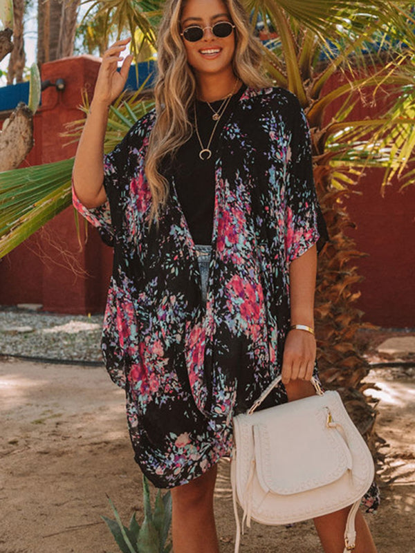 Women's Floral Cover-Up Wrap