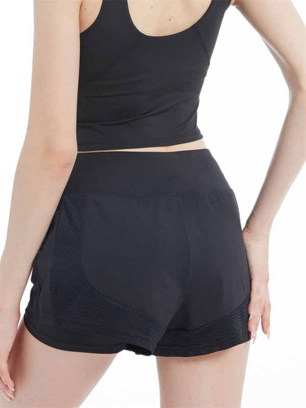 Women's False Two Piece Athletic Shorts