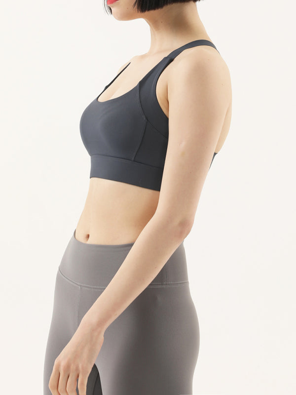 Women's high-strength shockproof push-up seamless back sports underwear