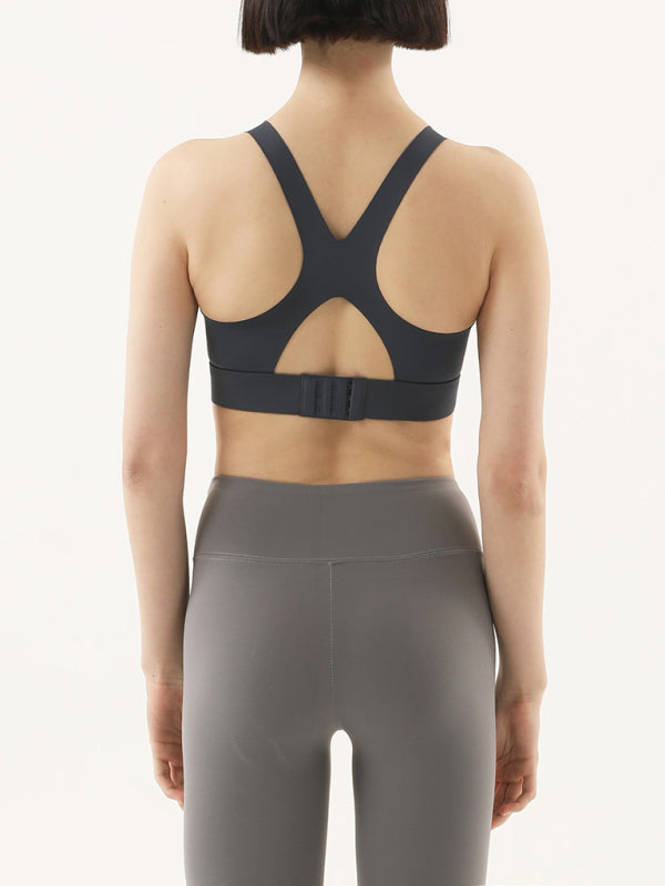 Women's high-strength shockproof push-up seamless back sports underwear